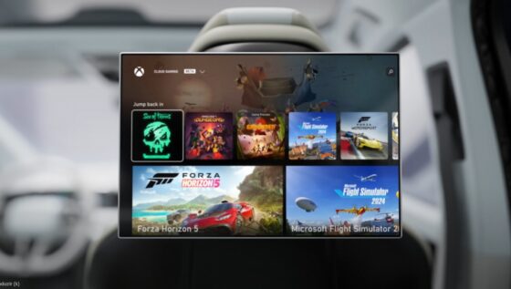 Game Pass Xbox no carro