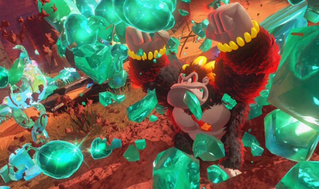 Donkey Kong Bananza Caça às Esmeraldas (2)