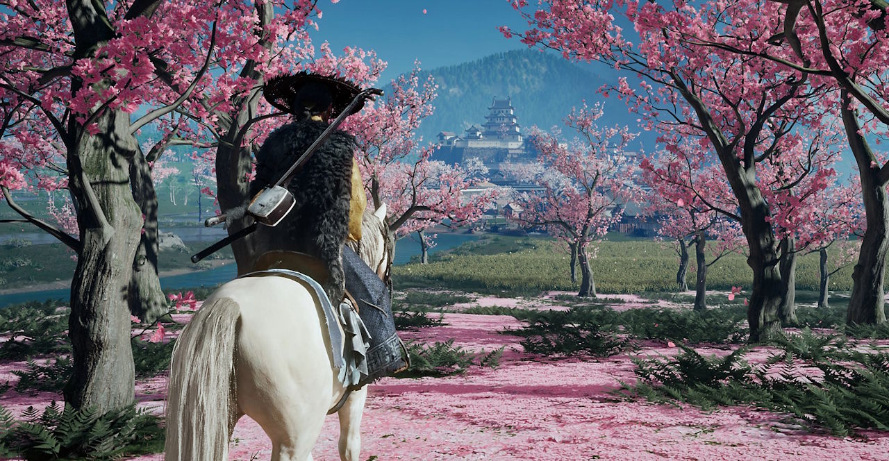 Ghost of Yotei - um dos jogos a serem lançados nesta semana Sucker Punch