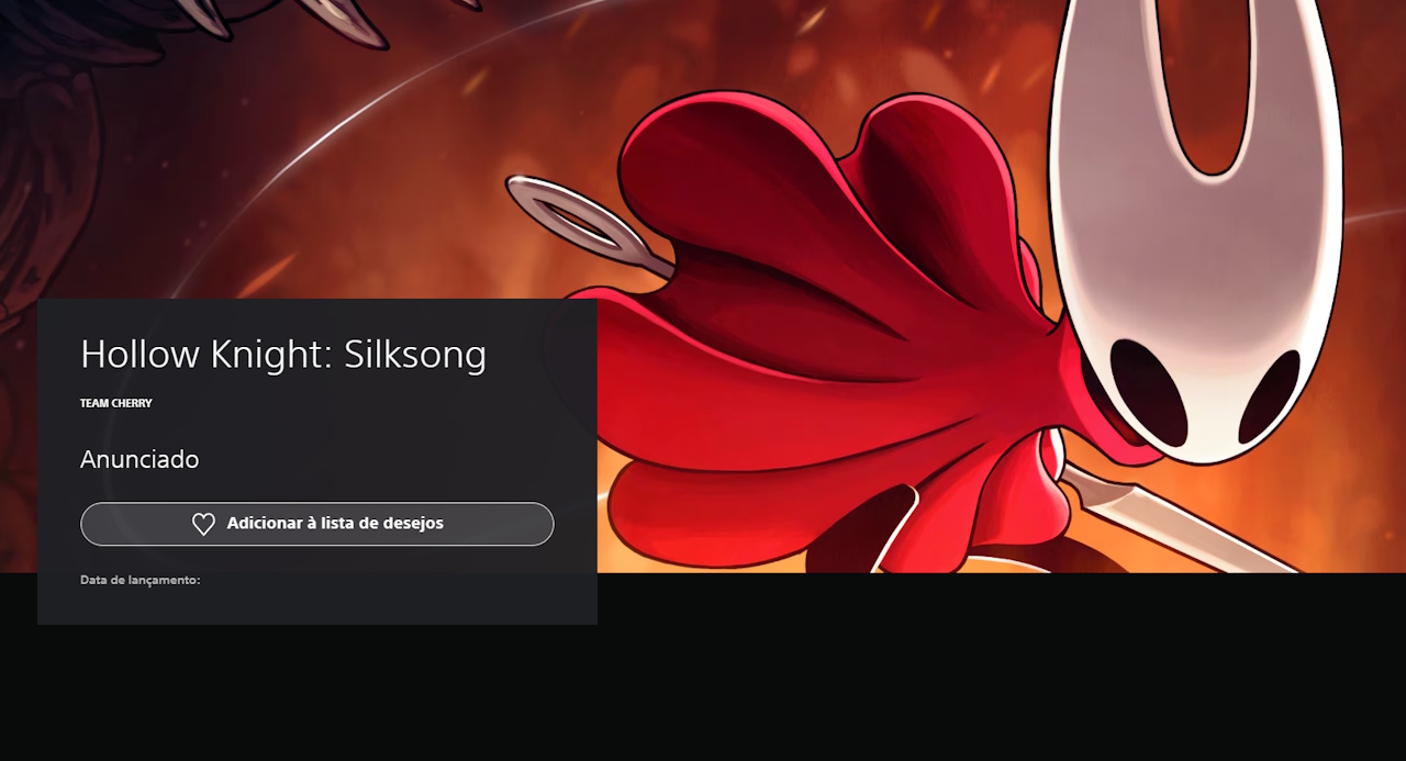 PS Store - Hollow Knight Silksong
