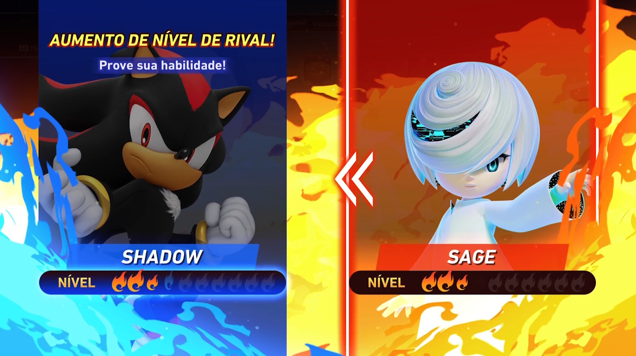 Sonic Racing CrossWorlds - rivais