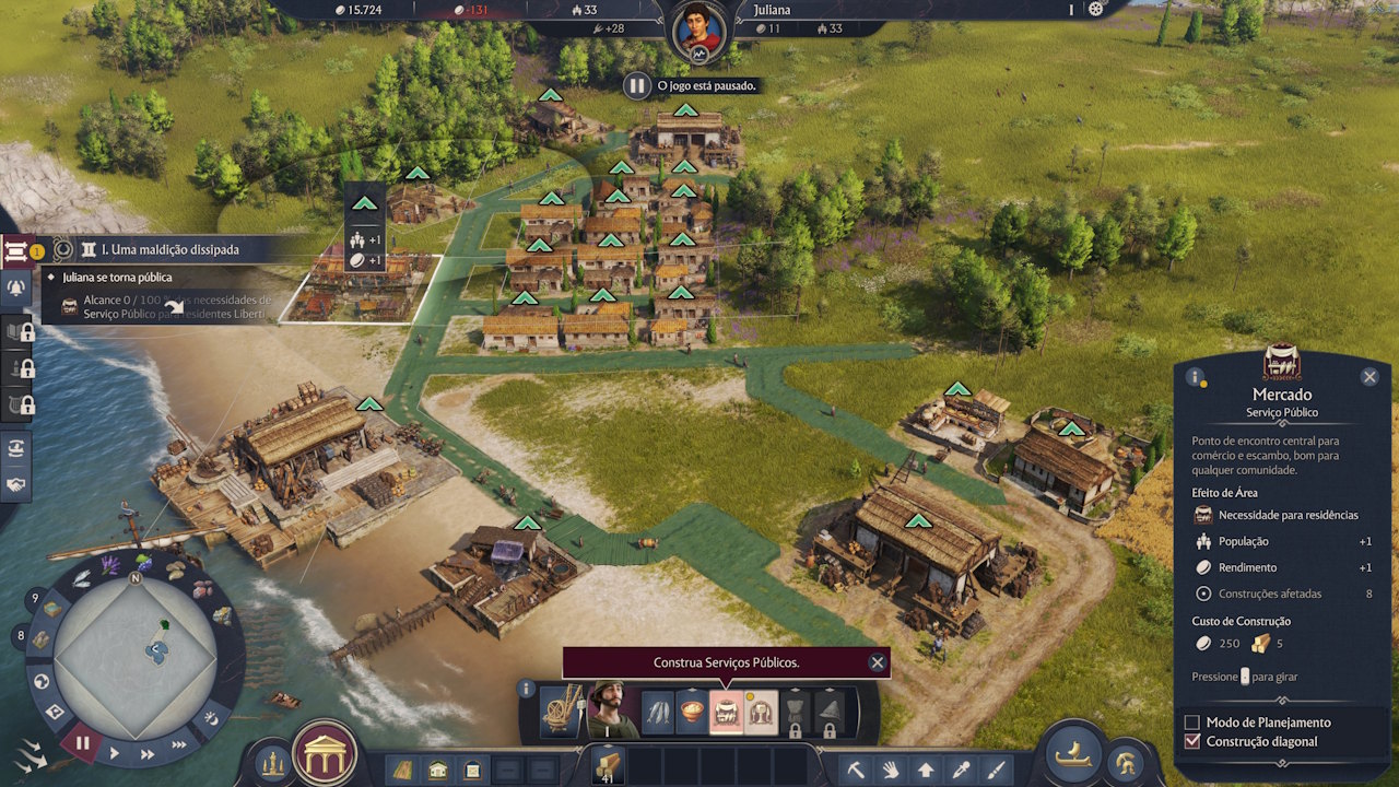 Anno 117 Pax Romana Anno 117 Pax Romana - atendendo necessidades