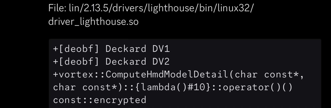 Deckard aparece em código do SteamVR beta da Valve