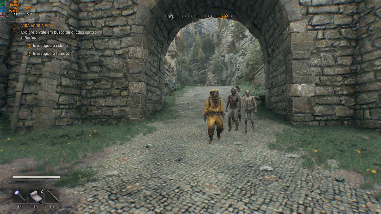 Dying Light The Beast - AMD FSR ou TAAU