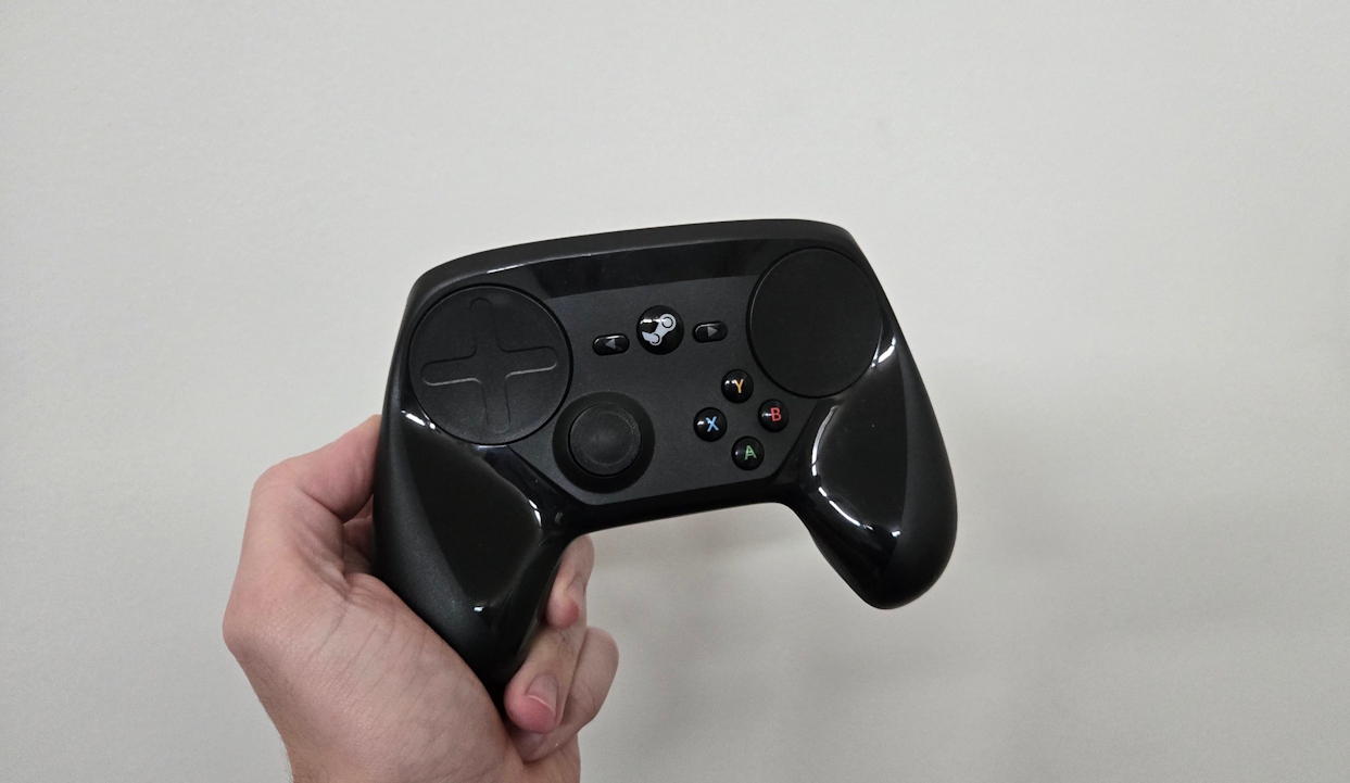 Steam Controller original - antecessor do Steam Controller 2