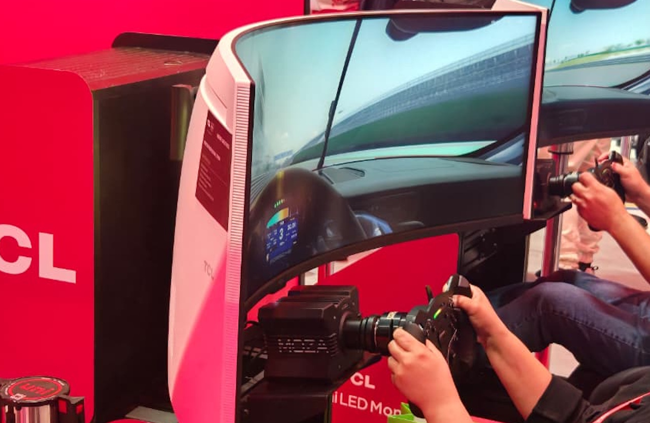 TCL QD-Mini LED Monitor Gamer 57R94 Dual 4K