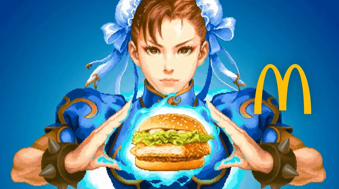Street Fighter 6 McDonald's parceria