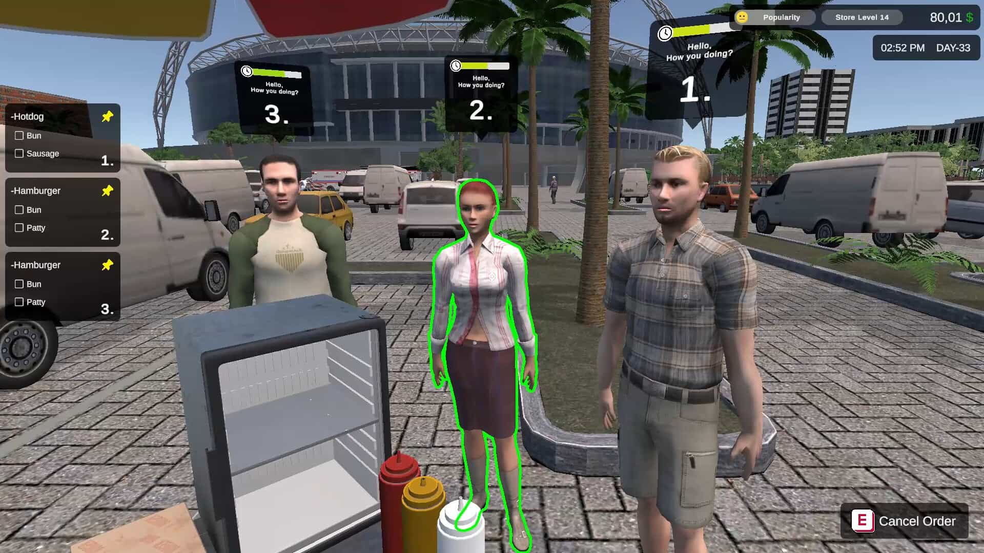 Steam Street Food Simulator