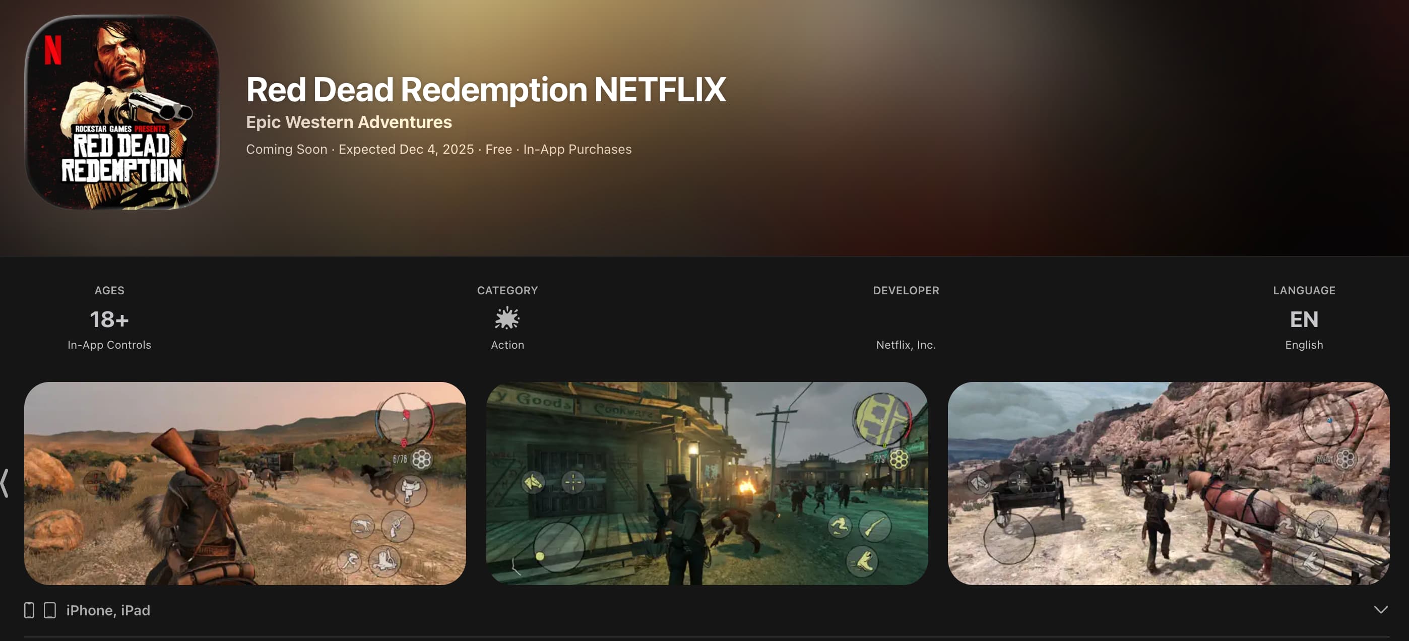 Red Dead Redemption - Netflix Games