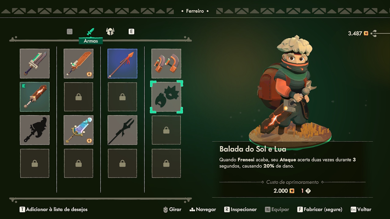 Moonlighter 2 - loja de armas