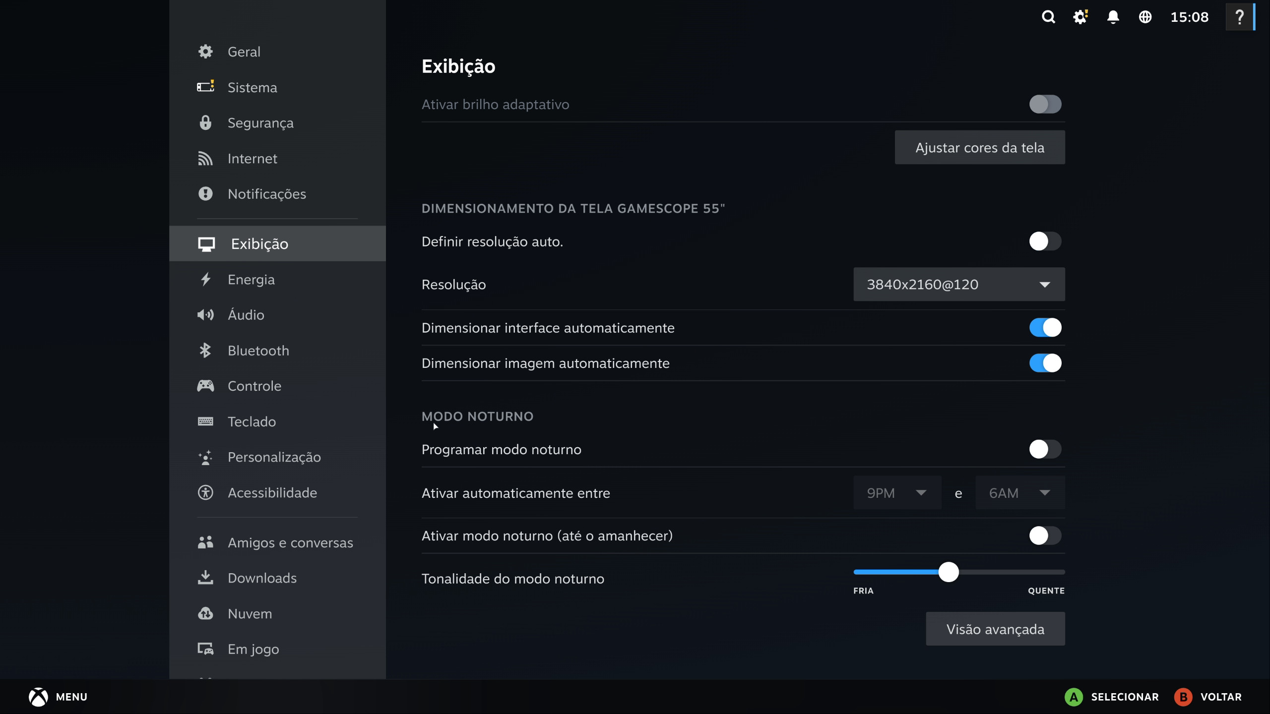 Como mudar a resolução e taxa de atualização no Bazzite