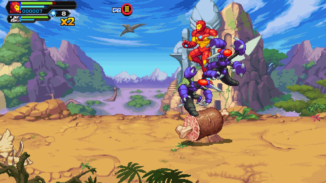 Marvel Cosmic Invasion - personagens e inimigos voadores