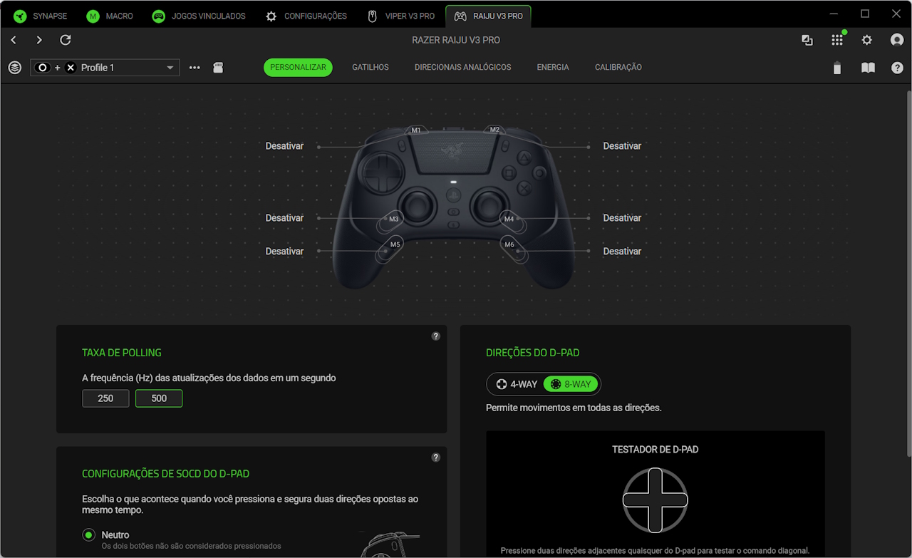 Razer Raiju V3 Pro - Razer Synapse