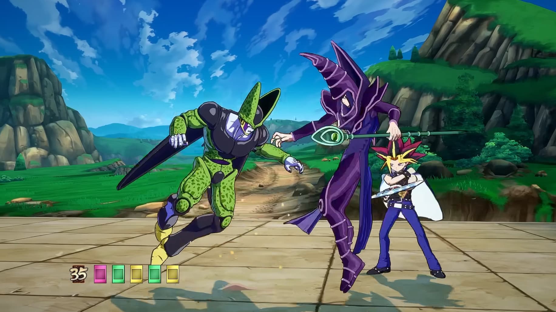 Dragon Ball FighterZ Yu-Gi-Oh mod