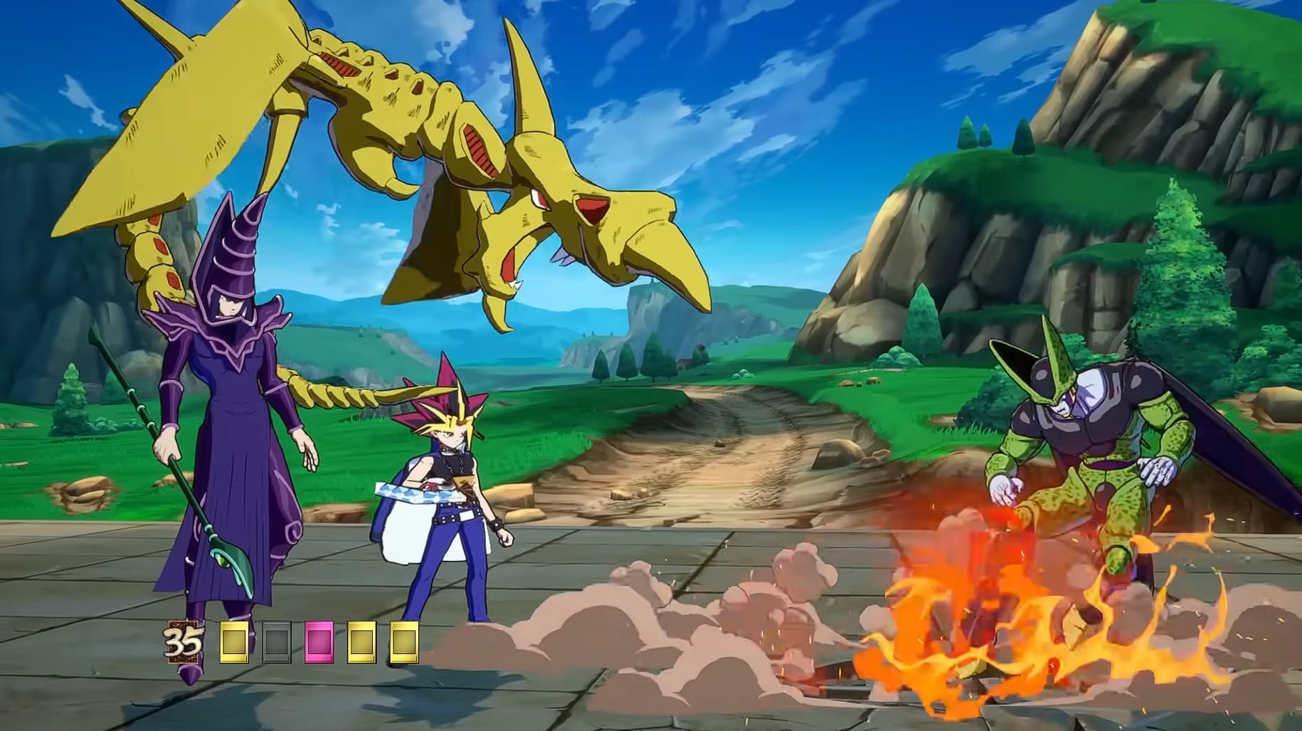 Dragon Ball FighterZ Yu-Gi-Oh mod