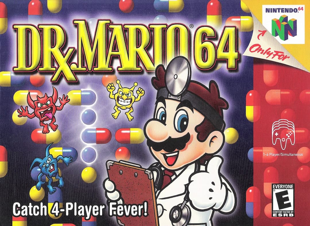 Dr Mario 64 Nintendo 64