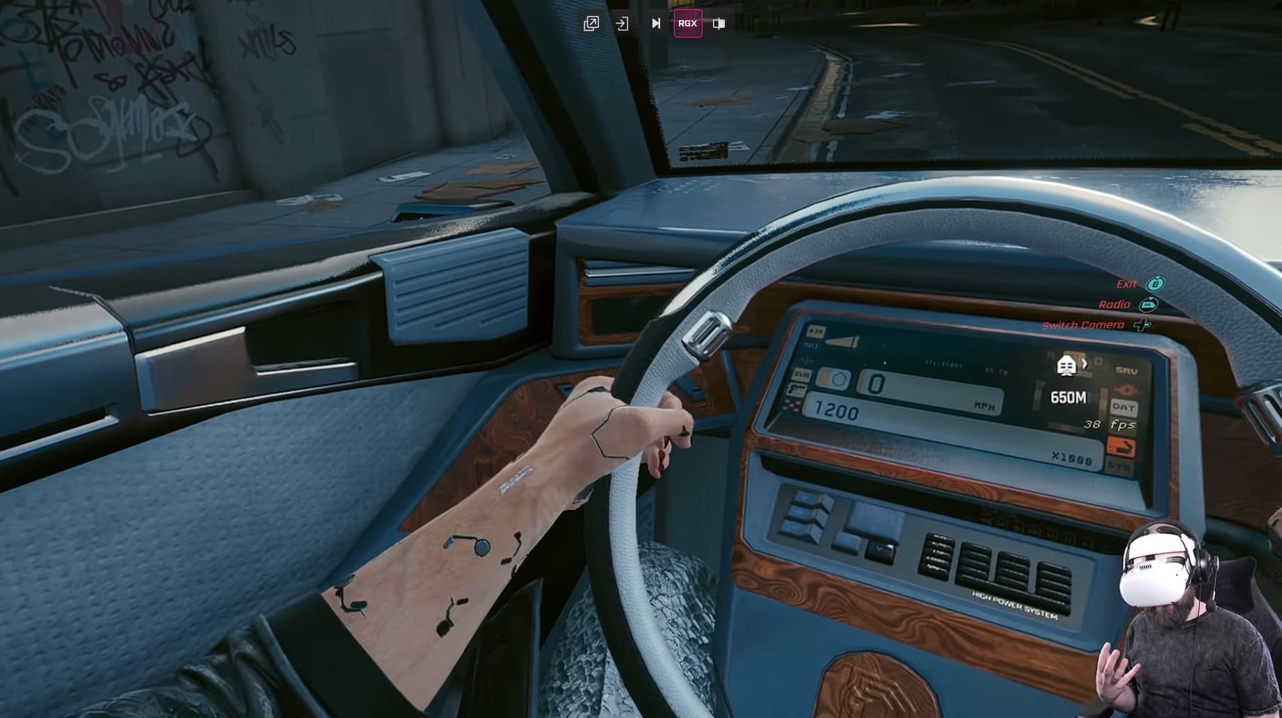Cyberpunk 2077 mod VR