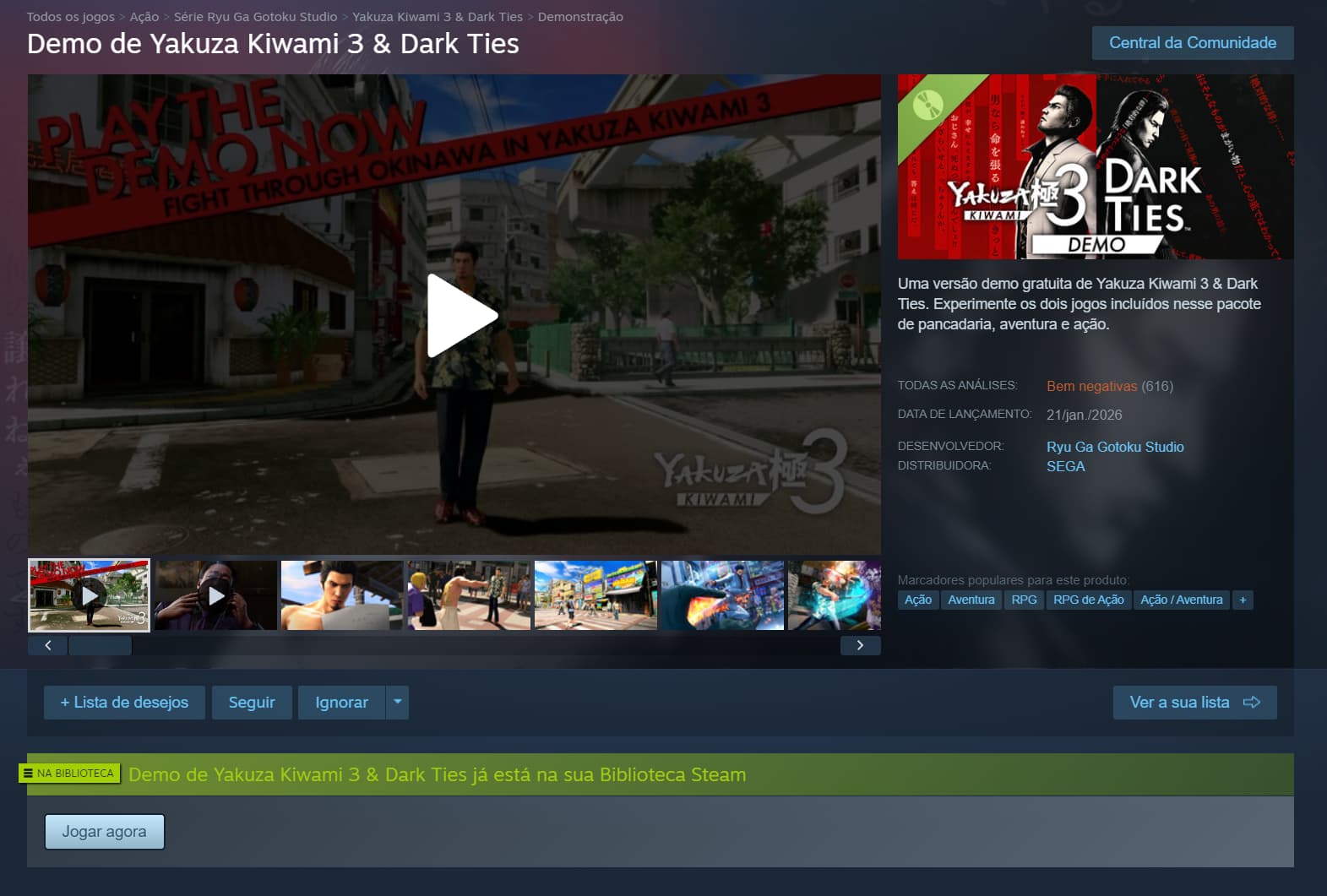 Yakuza Kiwami 3 Yakuza Kiwami 3