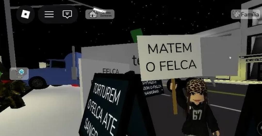 Roblox crianças protestam contra ban em chat por voz na Lei Felca