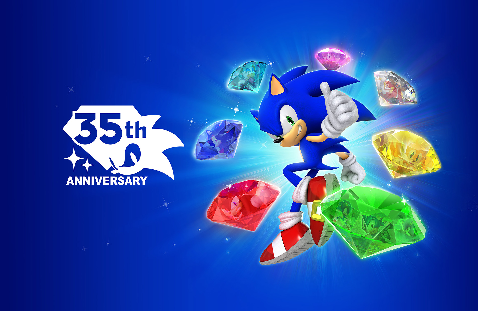 Sonic aniversário de 35 anos