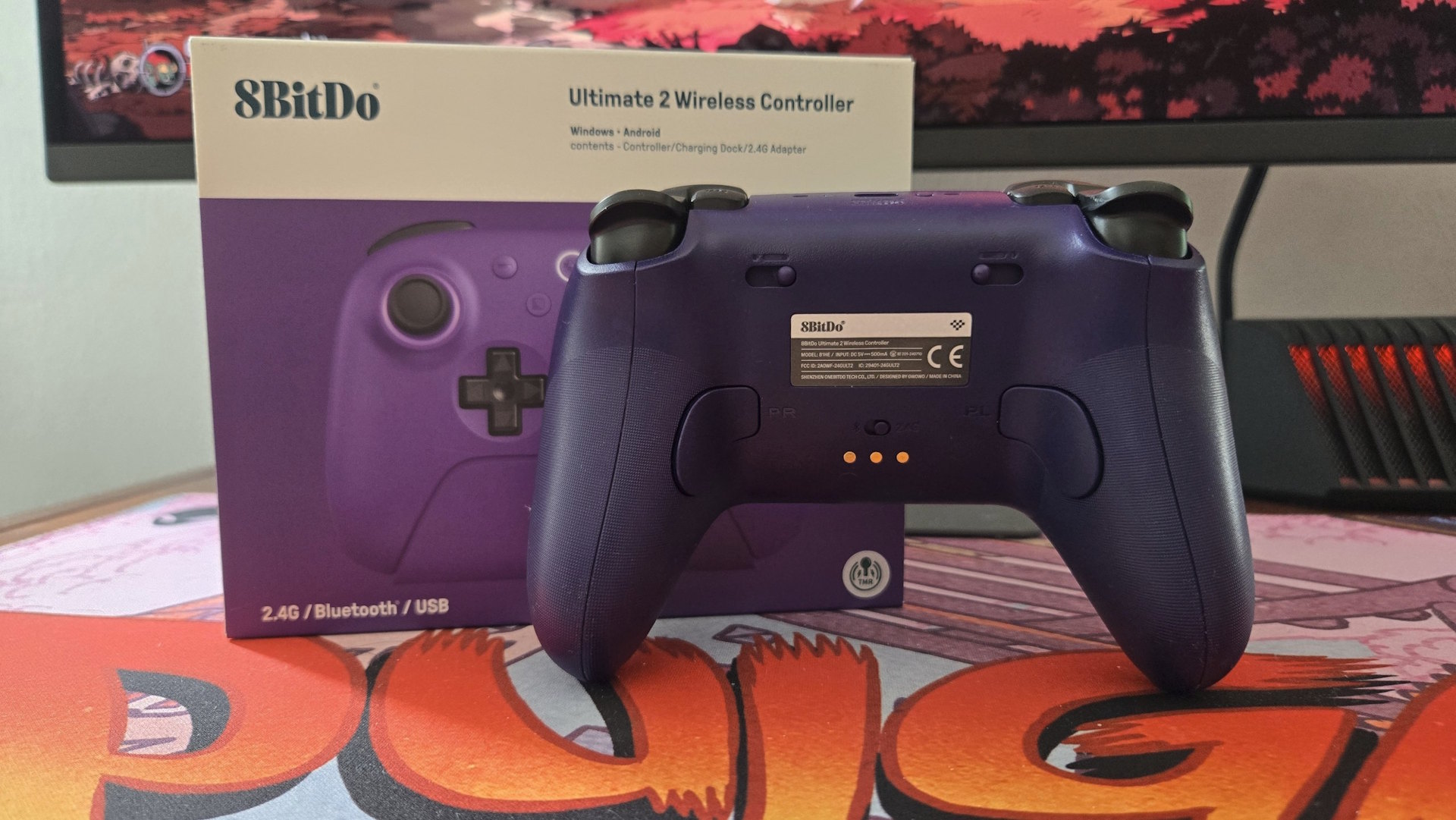 8BitDo Ultimate 2 Wireless - acabamento (2)