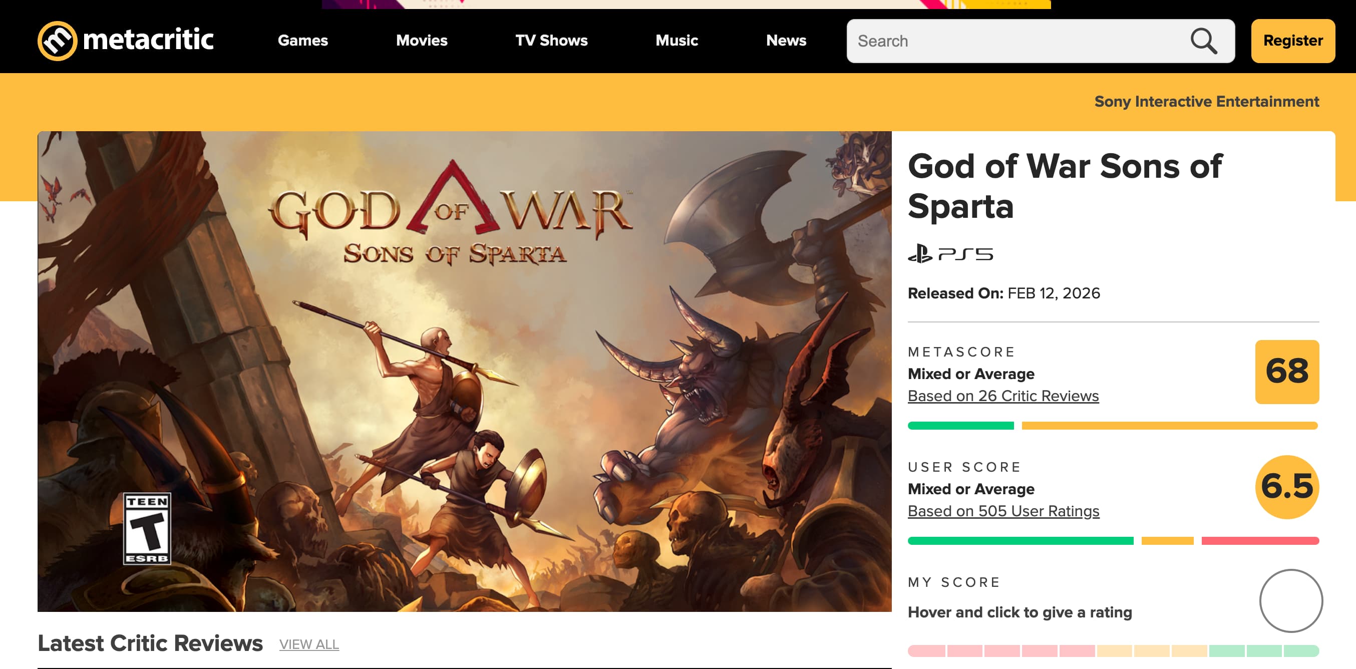 God of War Sons of Sparta