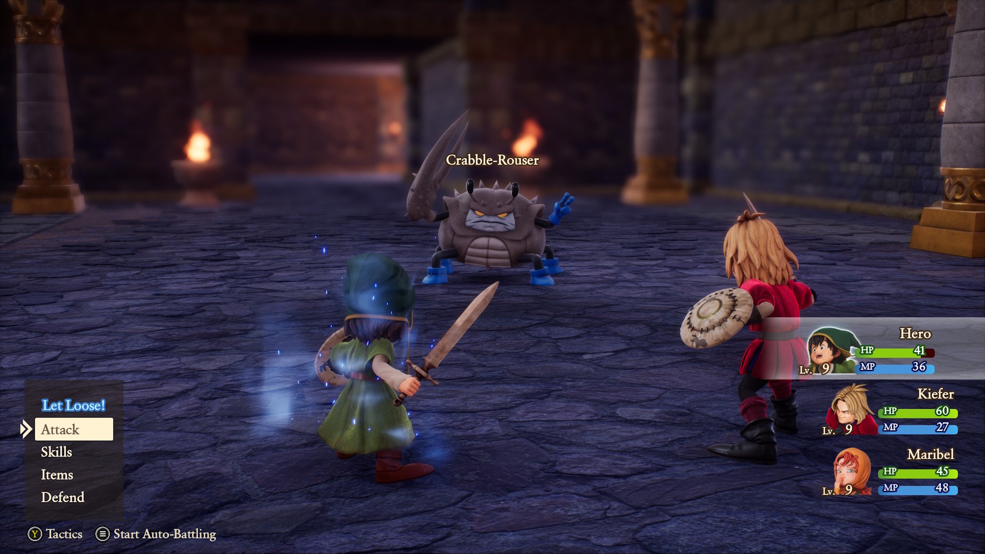 Dragon Quest 7 Reimagined Dragon Quest 7 Reimagined - batalha