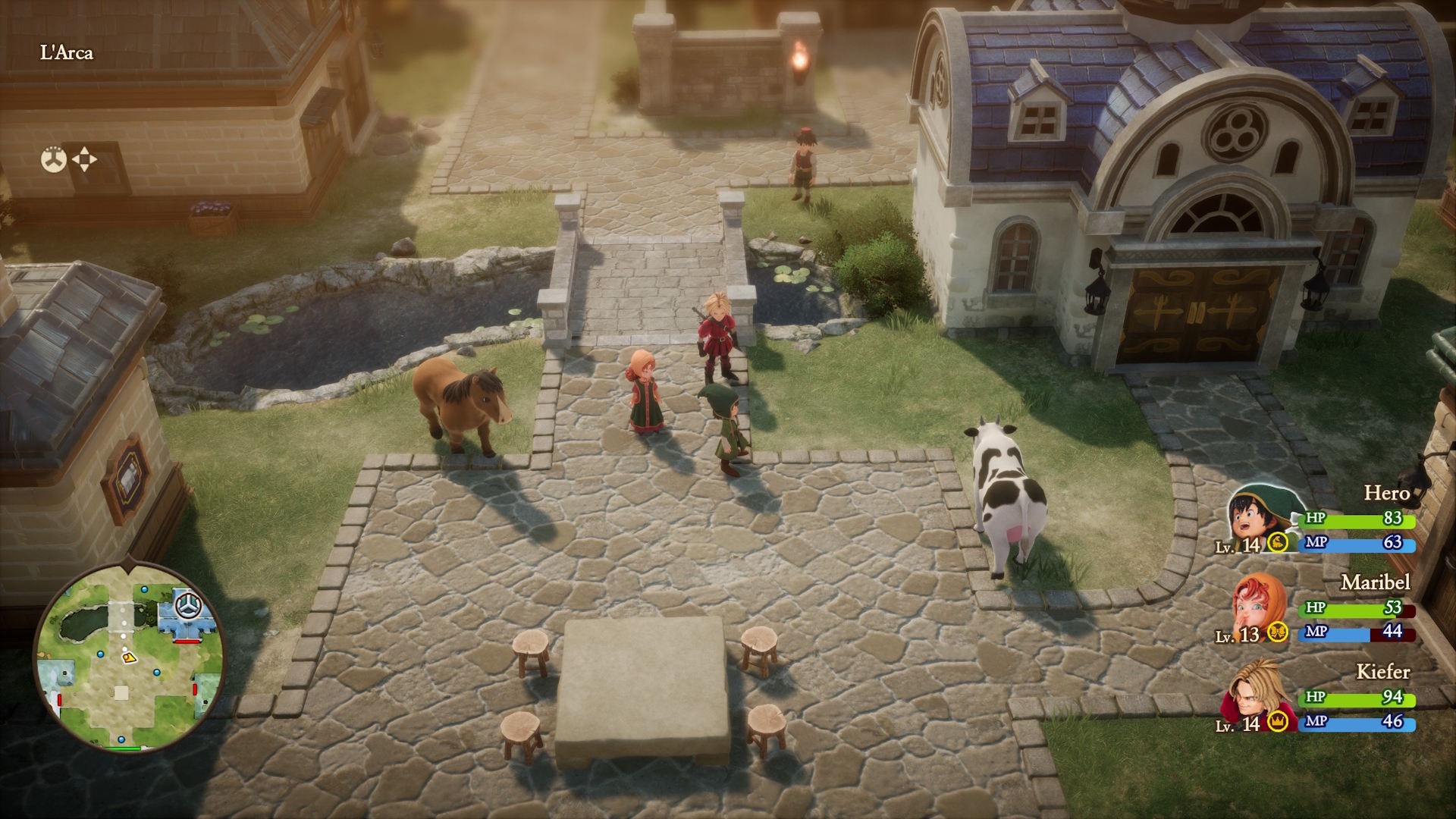 Dragon Quest 7 Reimagined Dragon Quest 7 Reimagined - cidade