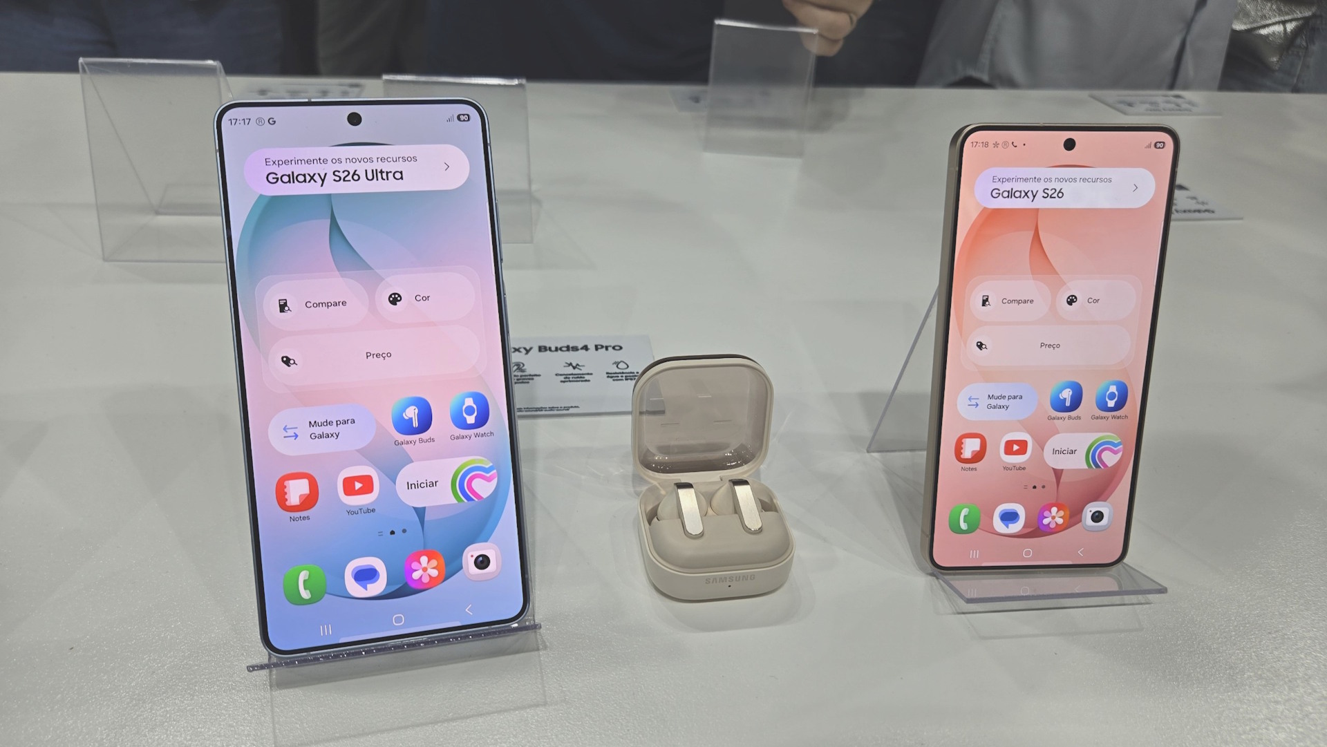 Galaxy S26 e demais lançamentos do Galaxy Unpacked 2026