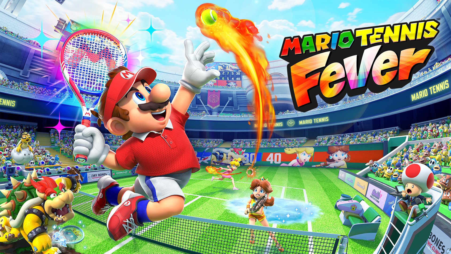 Mario Tennis Fever - jogo de destaque a ser lançado nesta semana