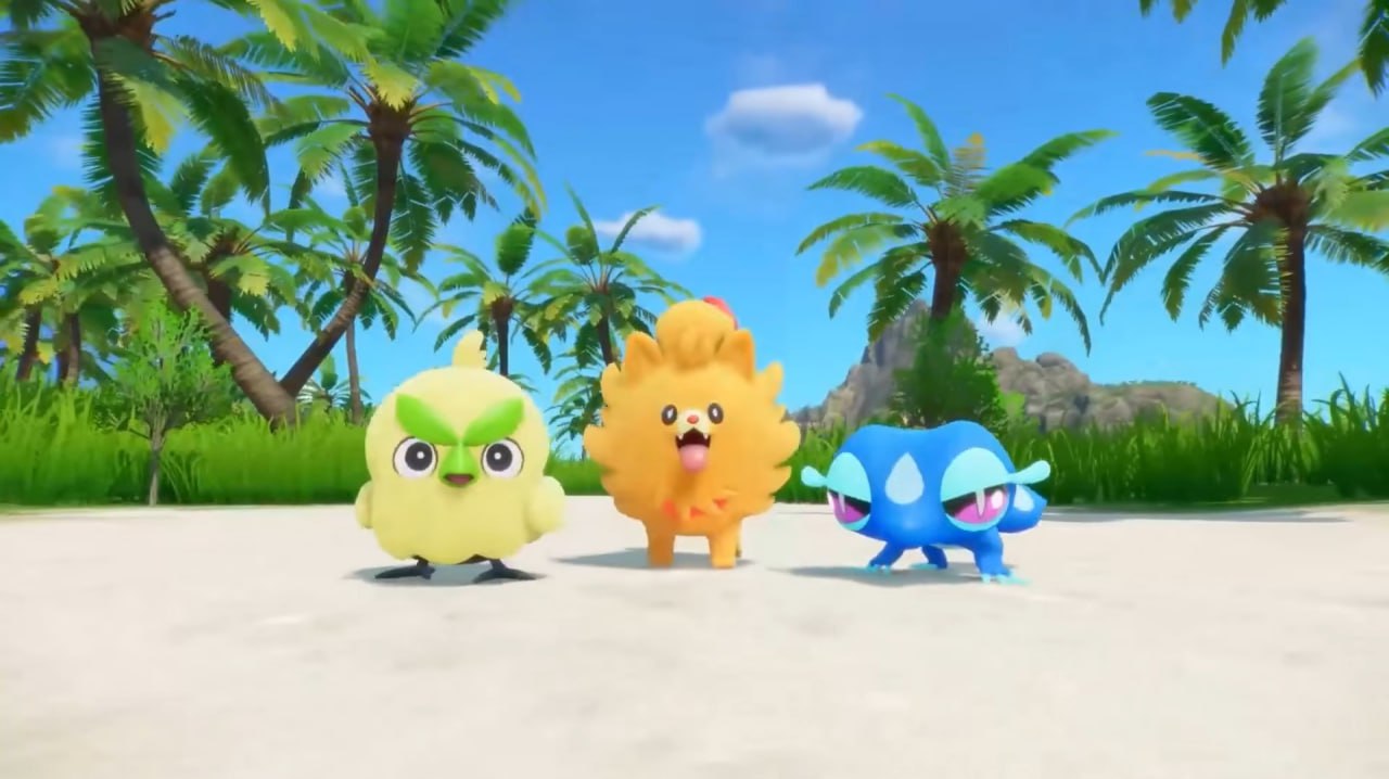 Pokémon Ventos e Ondas iniciais