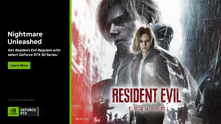 Resident Evil Requiem tem bundle com NVIDIA Série 50