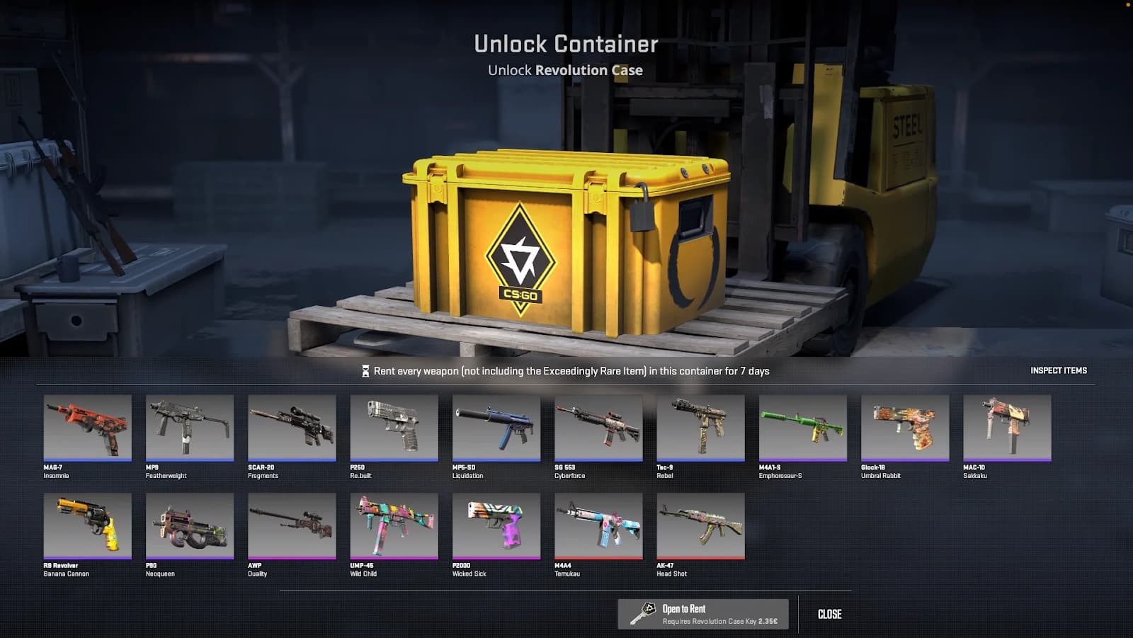 Valve loot box CS2 Valve