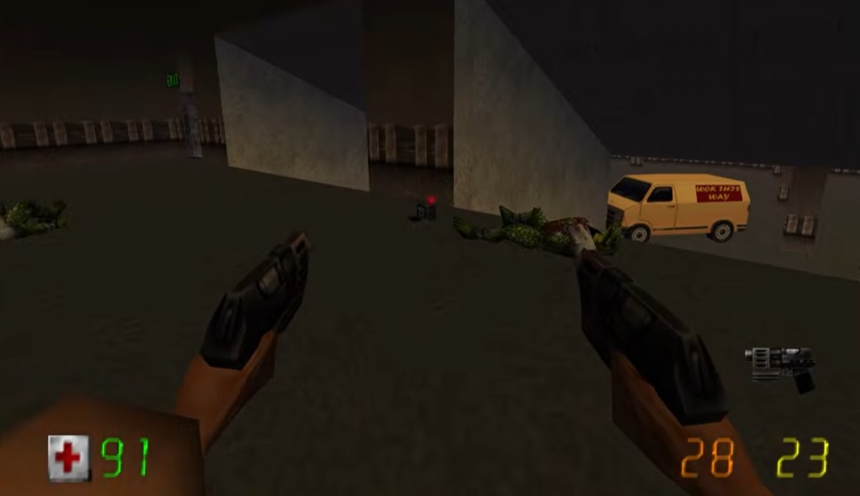 Duke Nukem Zero Hour primeira pessoa mod