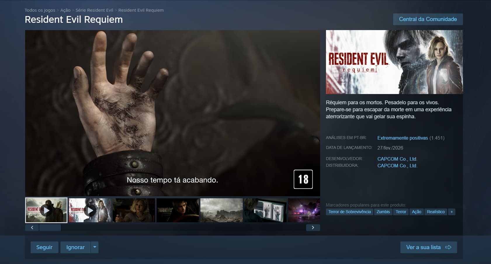 Resident Evil Requiem Resident Evil Requiem