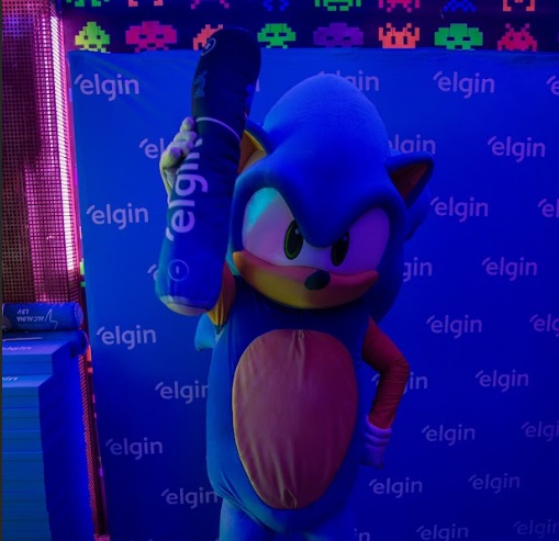 Elgin pilhas do Sonic