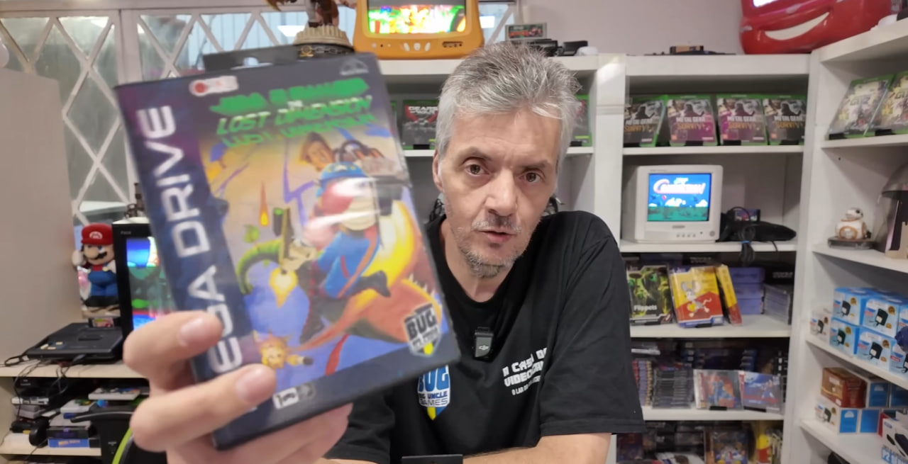 Tiozão novos jogos Mega Drive BUG