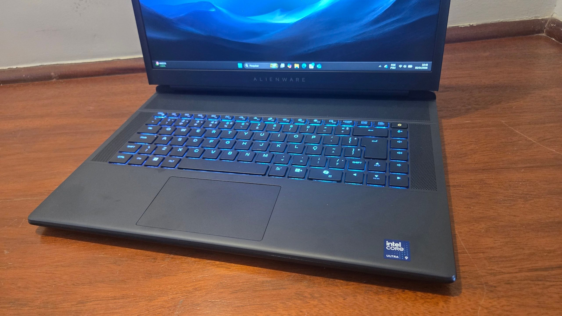 Alienware Area-51 Alienware Area-51 - teclado e trackpad