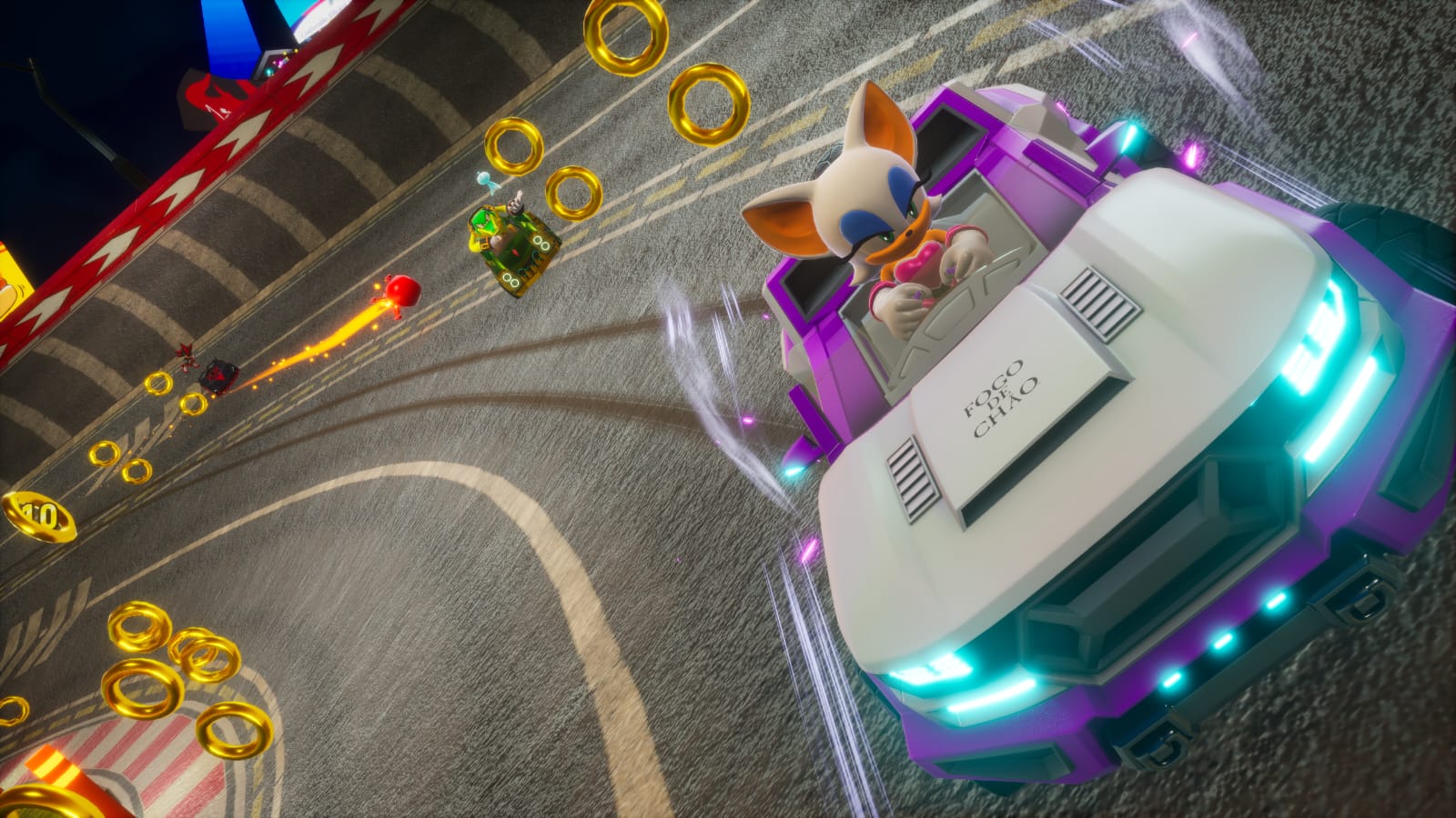 Sonic Sega Fogo de Chão