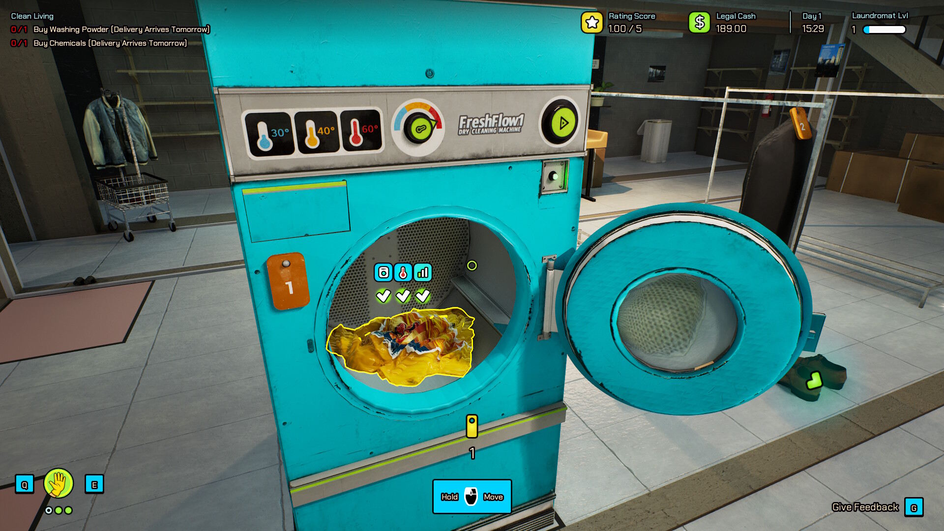Laundering Simulator