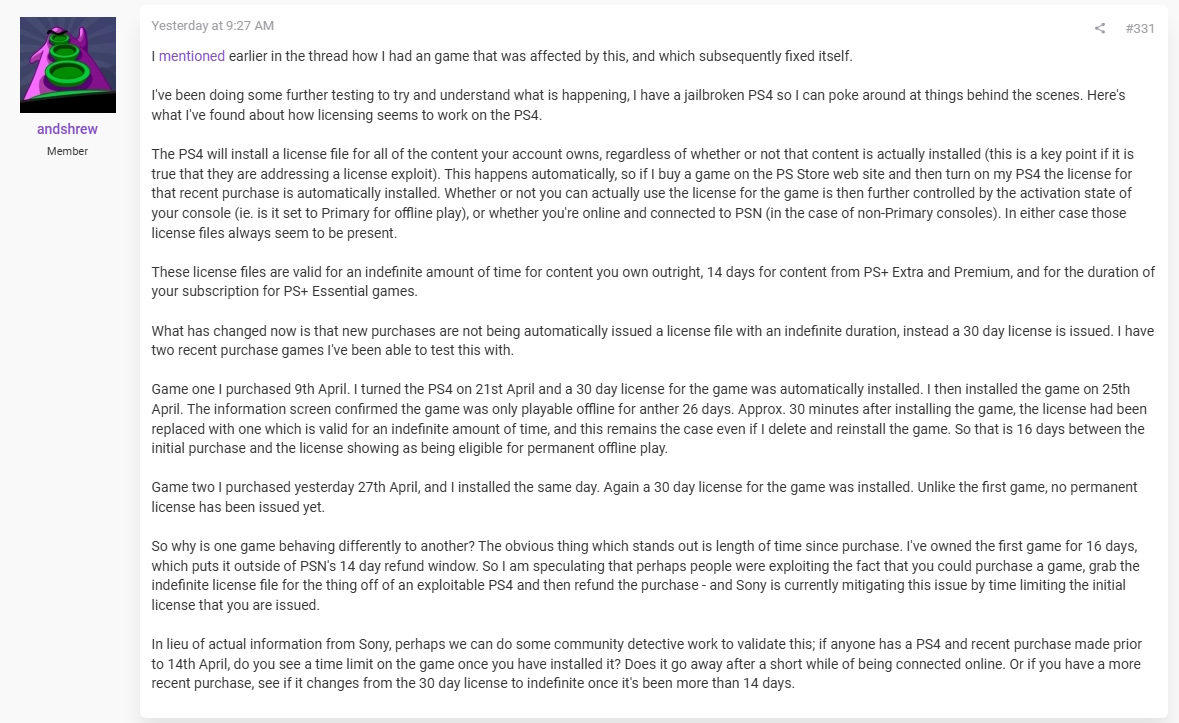 Nova DRM do PlayStation para compras feitas na PS Store