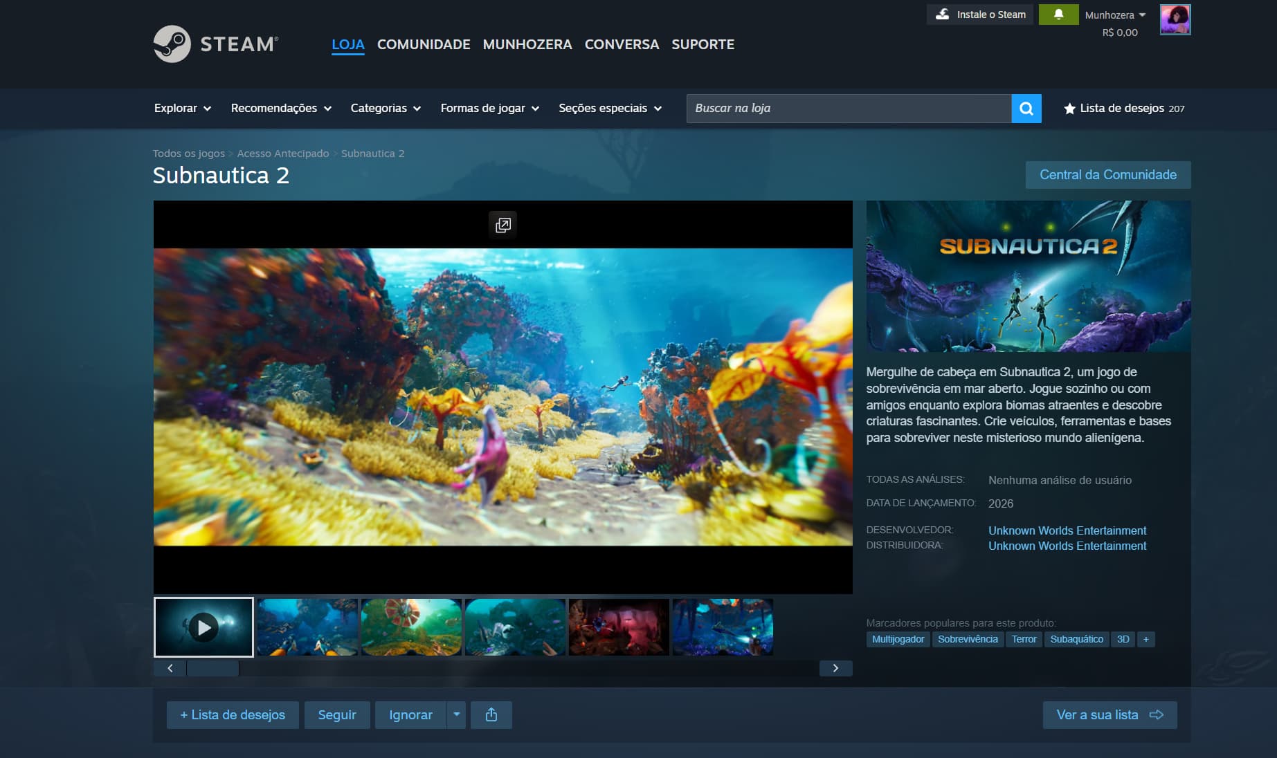 Subnautica 2 Subnautica 2