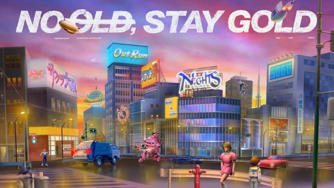 SEGA Universe no old stay gold