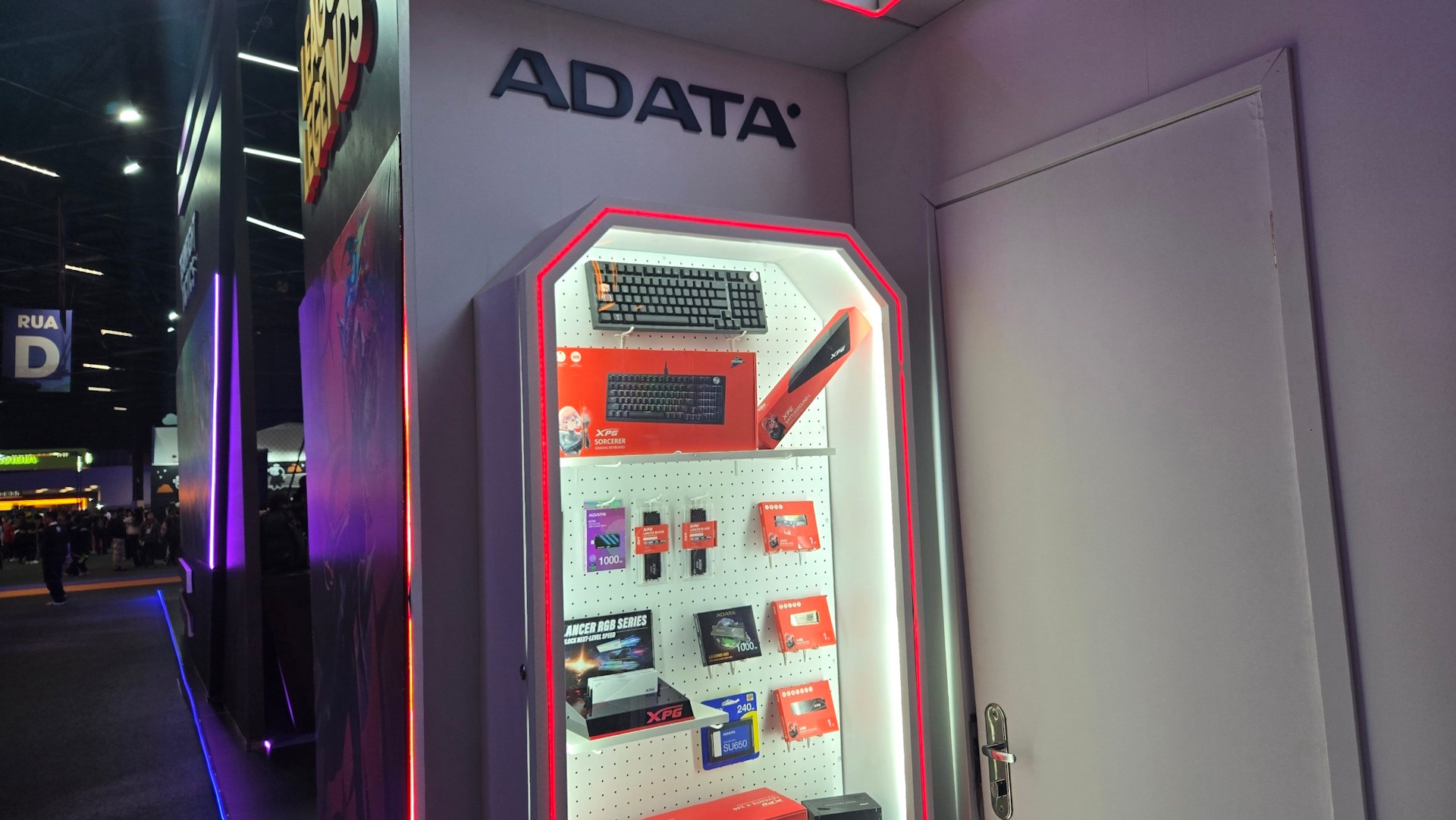 ADATA XPG - produtos na Gamescom Latam 2026