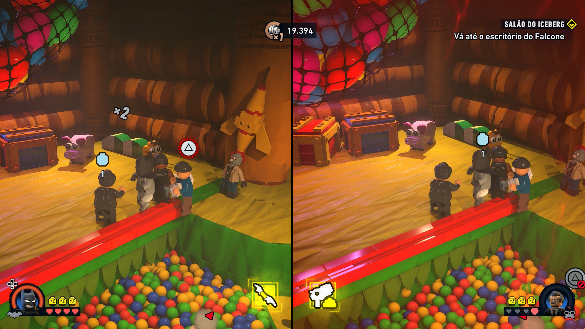 LEGO Batman - combate