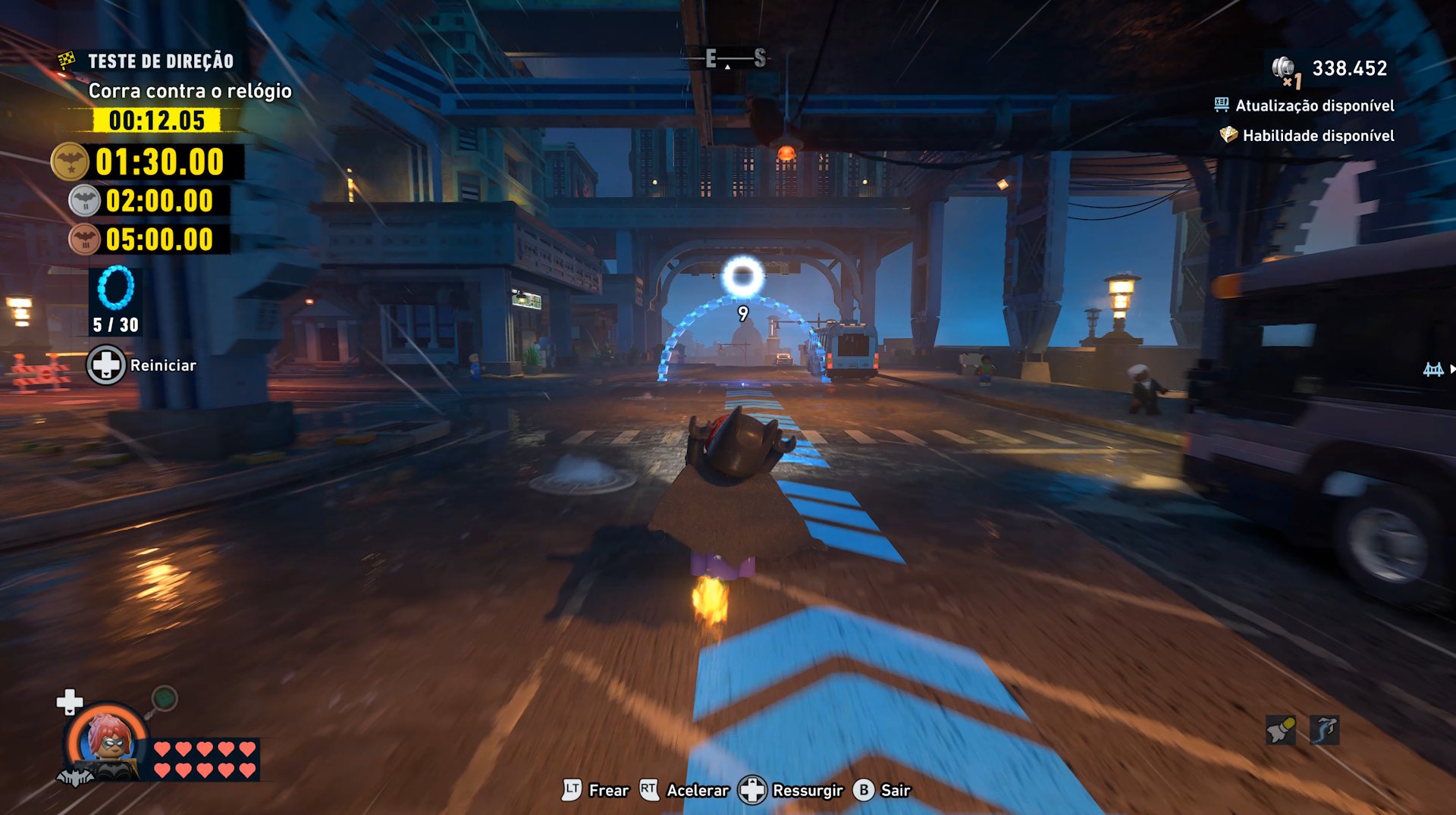 LEGO Batman - corrida contra o tempo