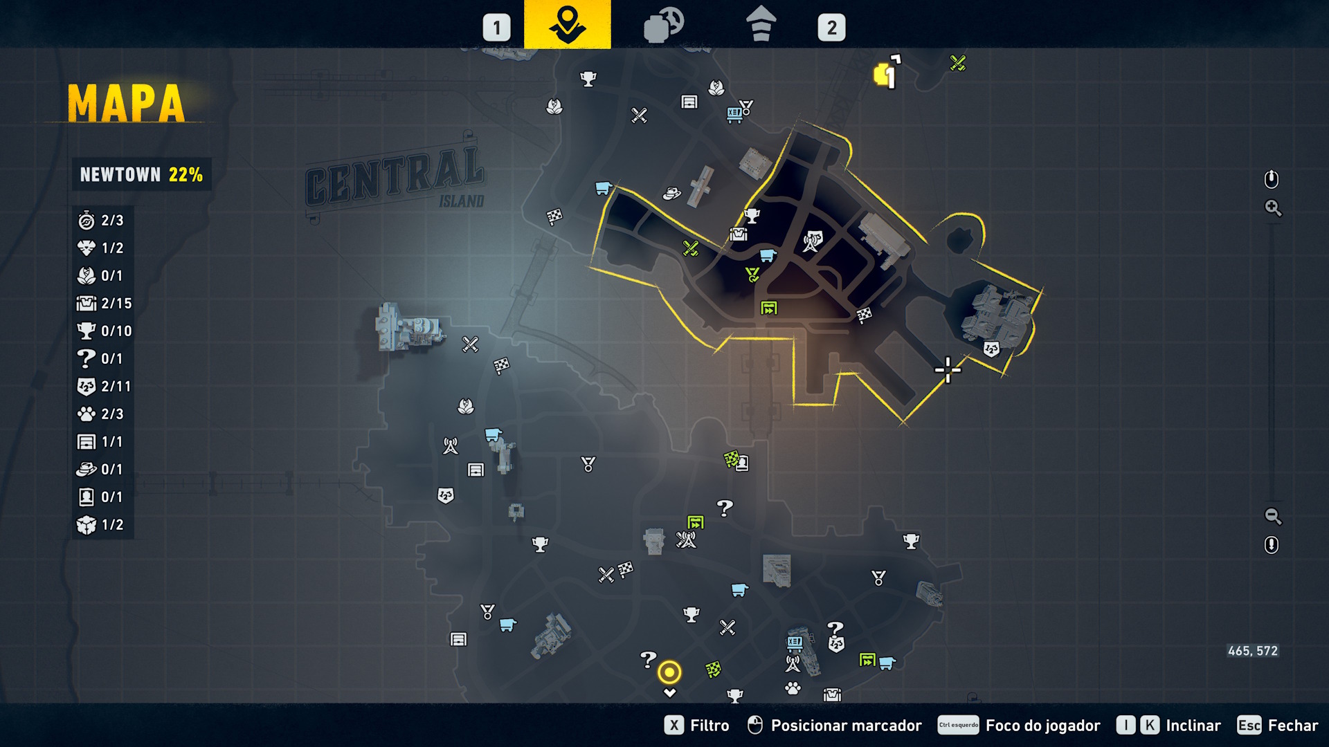 LEGO Batman - mapa