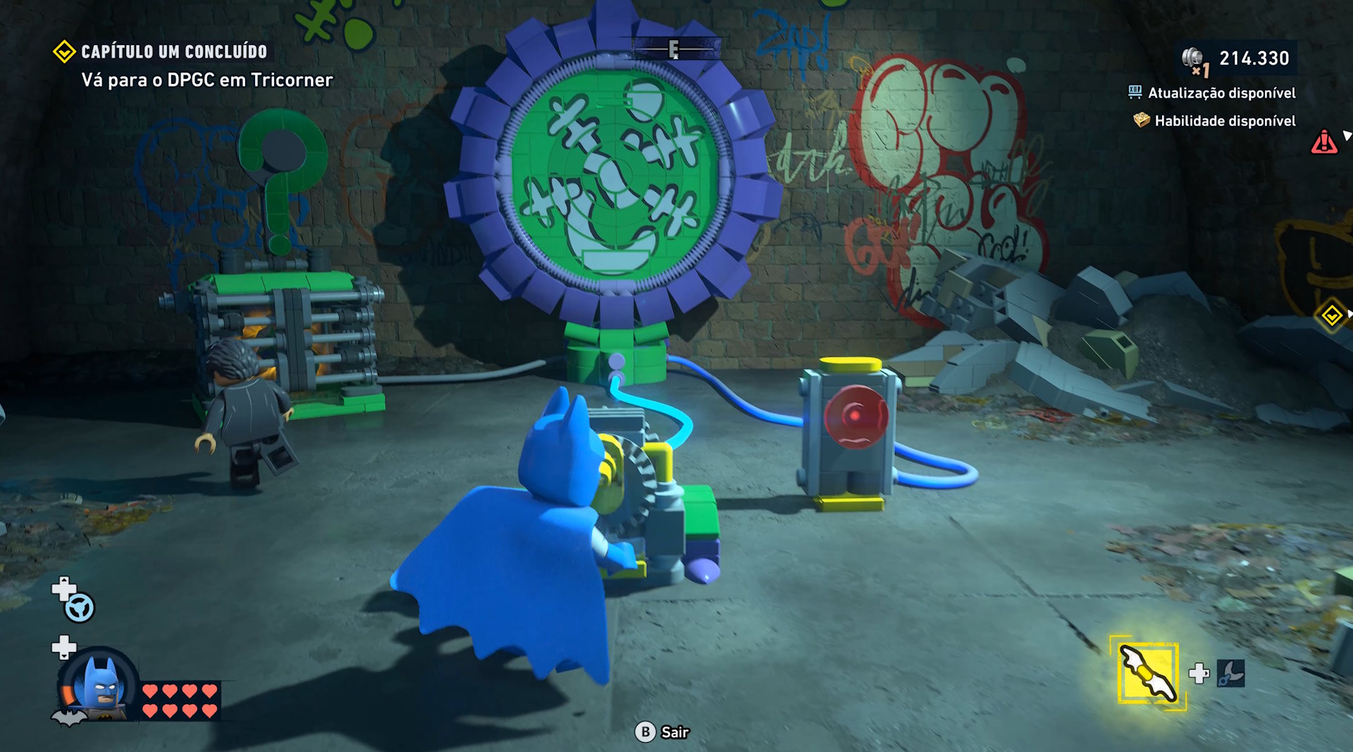 LEGO Batman - puzzle do Charada