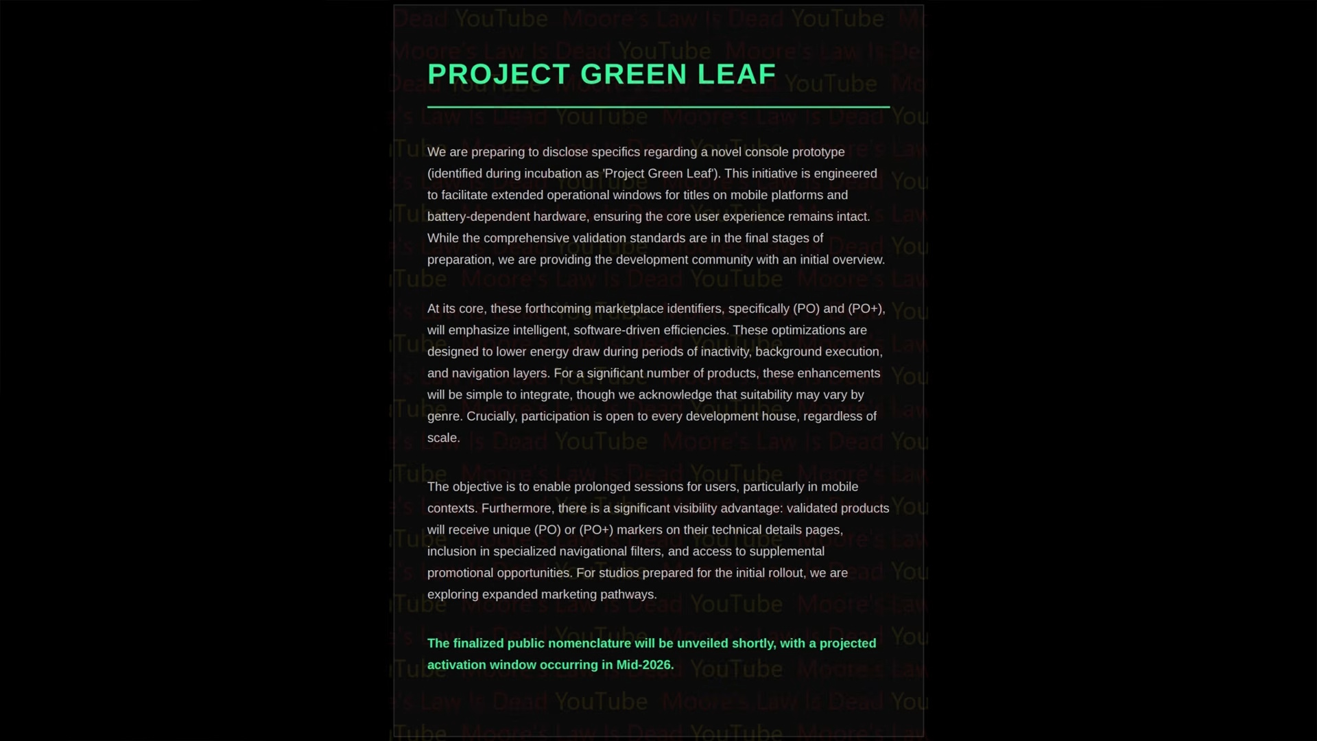 Xbox Project Green Leaf chega no meio de 2026
