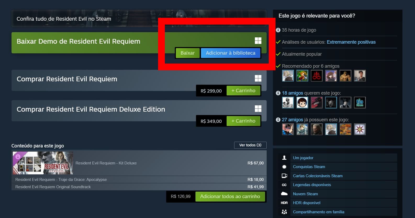 Resident Evil Requiem demo